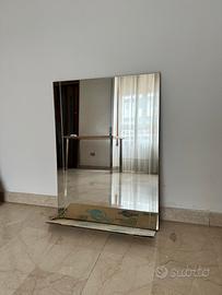 Specchio con serigrafia