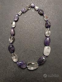 Collana in Quarzo naturale - pezzo unico