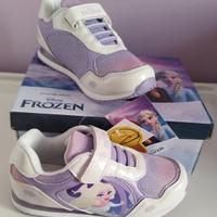 Sneakers Frozen con luci n. 30 nuove