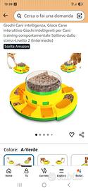 Gioco cognitivo per cani