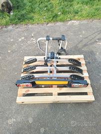 Portabici Peruzzo tre posti da gancio traino 