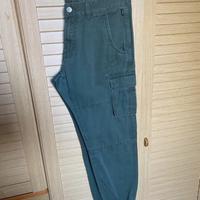 Pantaloni cargo Uomo 100% cotone Tg 50