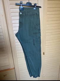 Pantaloni cargo Uomo 100% cotone Tg 50