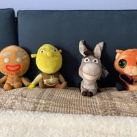 Collezione 4 pupazzi DREAMWORKS "Shrek"