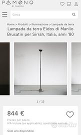 Piantana EIDOS Manlio Brusatin per SIRRAH 