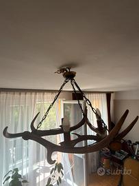 lampadario artigianale palchi corvo