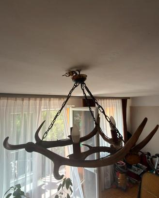 lampadario artigianale palchi corvo
