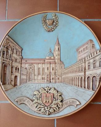 Piatto in ceramica