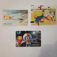 n°3 carte telefoniche Francia 