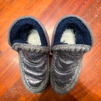 Stivali bassi con pelo