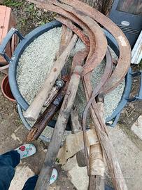 lotto Falcetti da battaglia 