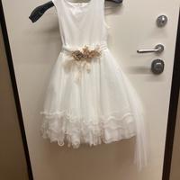 Vestito prima comunione bimba