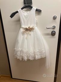 Vestito prima comunione bimba