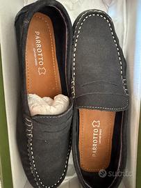 Mocassino scamosciato