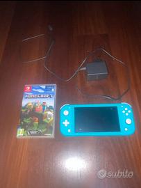 Nintendo switch Lite torquise (azzurra) trattabile