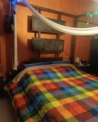 Letto a baldacchino 