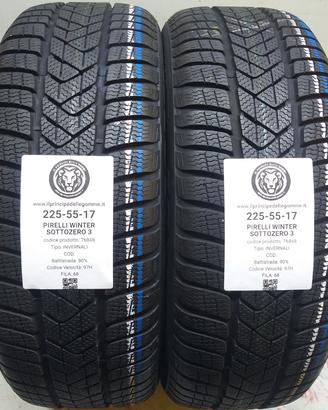 2 GOMME 225 55 17 PIRELLI A76848