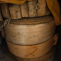 Vecchie Fascere in legno per forme formaggio