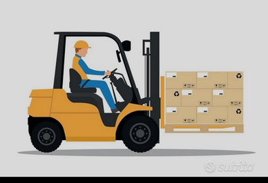 Carrellista magaziniere con patente C