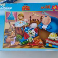 LIBRO+SCAT. Puzzles Disney