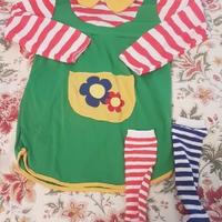 Vestito di carnevale di pippi calzelunghe