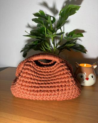 Clutch mattone lurex borse donna