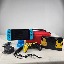 nintendo switch pokemon evee pikachu 