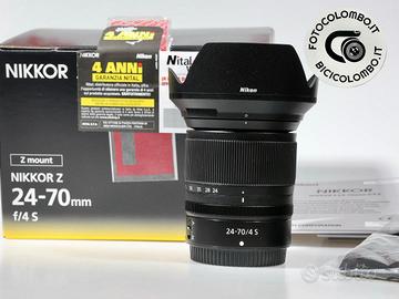 Nikon Z 24-70 F4 S (Nikon) Pari al Nuovo