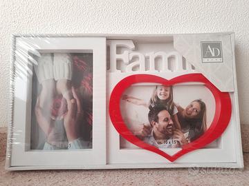 Cornice con 2 portafoto Family