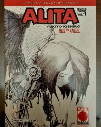 Alita-Manga  Prima edizione originale Marvel Manga