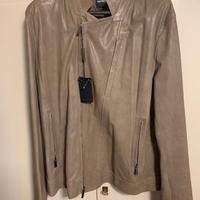 Giacca vera pelle Emporio Armani NUOVA originale