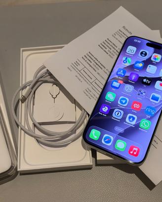 iPhone 17 Pro Max 1TB Silver + Cover Clear Case