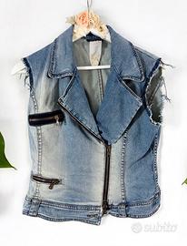 Gilet di jeans donna Max&Co tg S 40