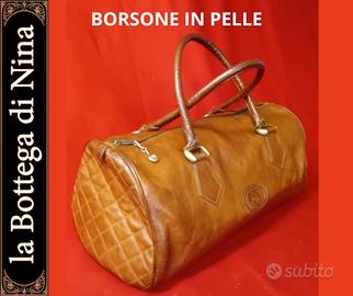 Borsone Vintage in pelle