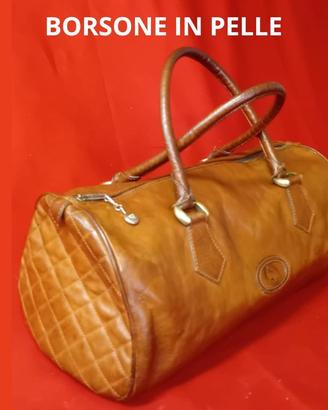 Borsone Vintage in pelle
