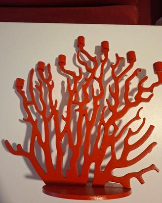 Candelabro Tenochtitlan rosso driade 