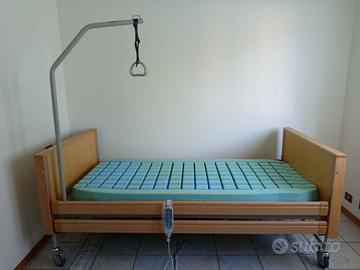 letto ospedaliero elettrico + materasso