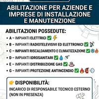 Responsabile Tecnico Esterno DM 37/08 - Lazio