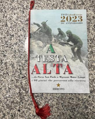Calendario storico dell'Esercito Italiano 2023