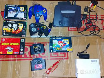 Nintendo 64 più giochi 150€.