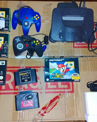 Nintendo 64 più giochi 150€.