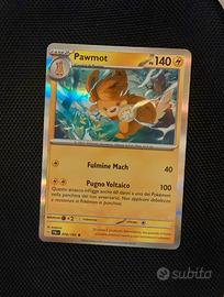 carta pokemon pawmot holo