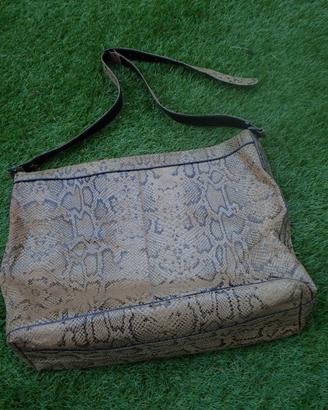 Borsa vintage Gianfranco Ferré pitonata