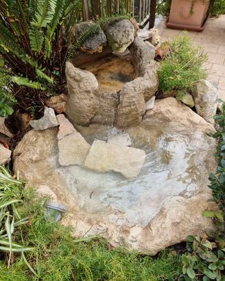 Laghetto da giardino componibile (2 o 3 elementi)
