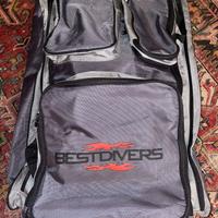 Borsone sub best divers - trolley per subacquei