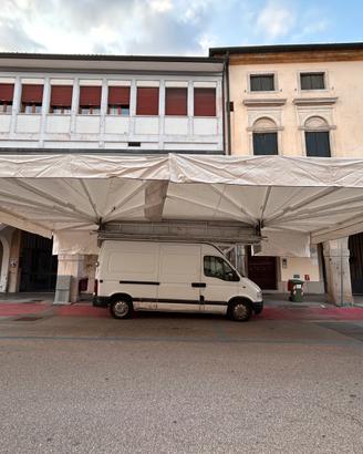 Opel movano con Tenda ambulante
