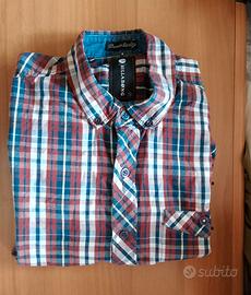 Camicia quadri puro cotone Billabong anni 2010