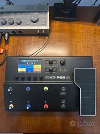 Line 6 POD Go + Custodia Gator + Alimentatorenuovo