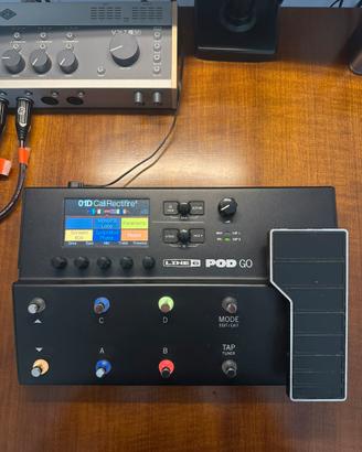 Line 6 POD Go + Custodia Gator + Alimentatorenuovo