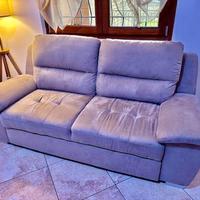 Divano 3 posti con meccanismo estraibile